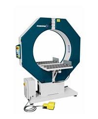 Robopac Compacta Manual Banding and Spiral Stretch Wrapping Machine